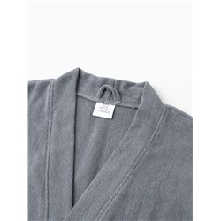 Халат мужской «Экономь и Я», размер 52-54, хлопок 100%, серый