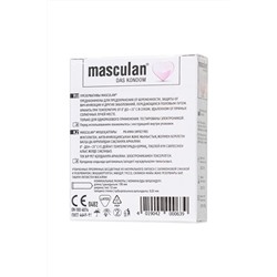 Супертонкие презервативы Masculan Pur - 3 шт.