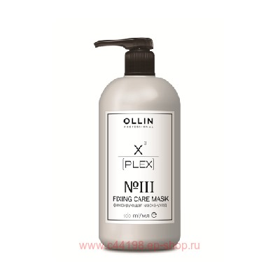 OLLIN X-PLEX №3 Fixing Care Mask Фиксирующая маска-уход 100мл