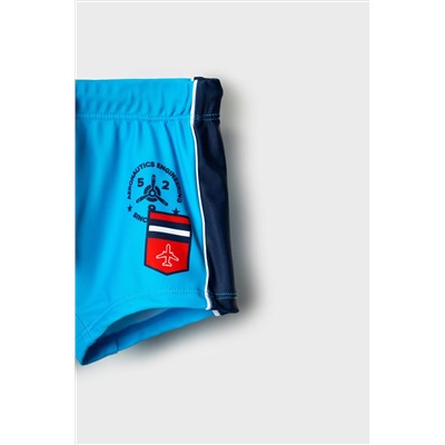 Плавки-шорты трикотажные для мальчиков, короткие PLAYTODAY, 1239691