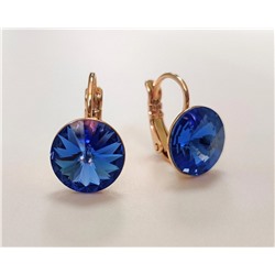 Серьги кристаллами Swarovski