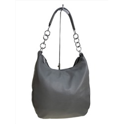 Женская сумка из искусственной кожи, цвет серый