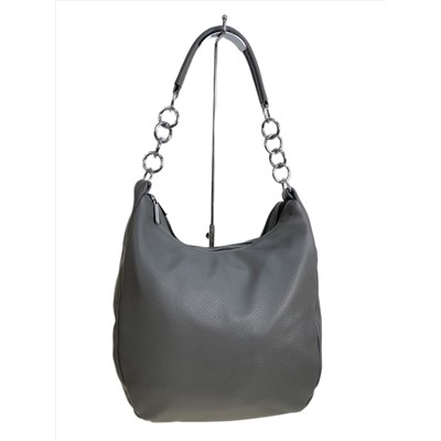 Женская сумка из искусственной кожи, цвет серый