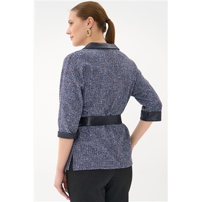 Блузон Пауда (синий)