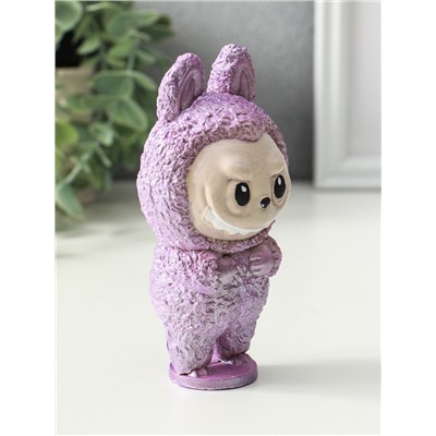 Фигурка гипс «Чудик», 13×6.5×5.5 см, сиреневый
