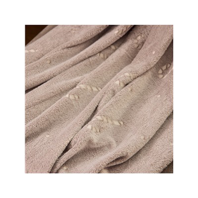 Плед светящийся в темноте «Этель. Candy cane», 180×200 см,100% п/э, корал-флис, 220 г/м²