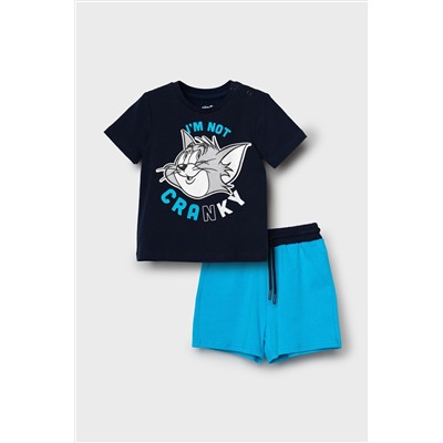 Комплект детский трикотажный для мальчиков: джемпер (футболка), шорты PLAYTODAY, 1240111