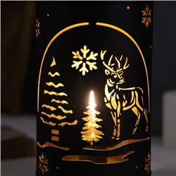 Фигура световая «Лесная поляна», 12.3×21 см, 1 LED. батарейки АААх3 (не в компл.), свечение тёплое белое