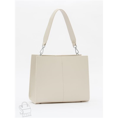 Сумка женская кожаная 9320TH white Polina&Eiterou  в Новосибирске