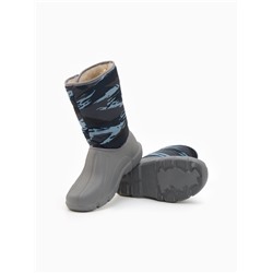 Сапоги утепленные женские 4×4, размер 36, серые