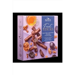 Конфеты "FruitSticks" с черносливом, грецким орехом и изюмом 175г ЭКОПРОДУКТЫ, 1183575