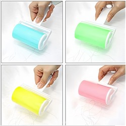 Многоразовый липкий валик для одежды