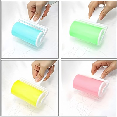 Многоразовый липкий валик для одежды