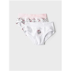 Трусы трикотажные для девочек, 2 шт в комплекте