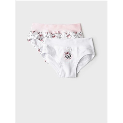 Трусы трикотажные для девочек, 2 шт в комплекте