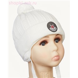 02-24-F Шапка для мальчика (44-46)