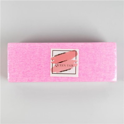 Полоски для депиляции, 20 × 7 см, 100 шт, розовые