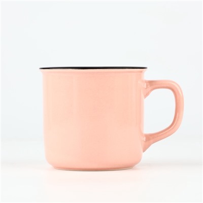 Кружка чайная керамическая «Зайка», 210 мл, ручная работа