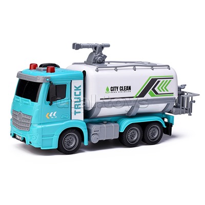 Машина "Санитарная" на батарейках, в коробке