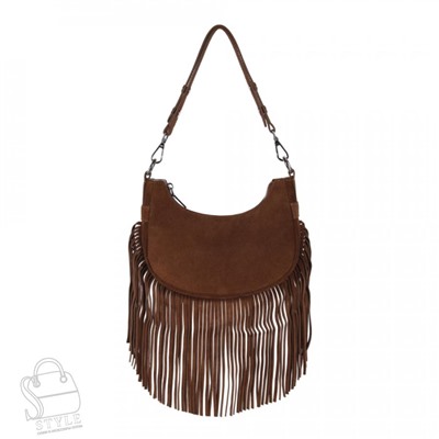 Сумка женская кожаная 99098NNAA brown Natale Navetta