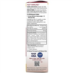 Bioray, Kids, Immune Support & Toxin Remover, Blueberry Flavor, 2 fl oz (60 ml)