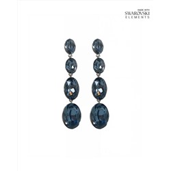 Серьги с кристаллами Swarovski