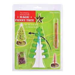 Набор опытов "Ёлочка"  вырасти кристалл, в коробке