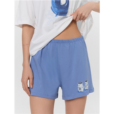 КОМПЛЕКТ ЖЕНСКИЙ (ДЖЕМПЕР, ШОРТЫ) 592591