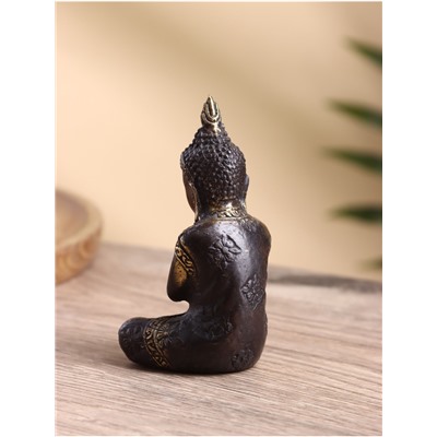 Сувенир «Будда», 6×6×10 см, бронза