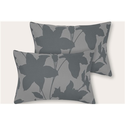 Комплект постельного белья SONNO URBAN FLOWERS Цветы, Матовый Графит