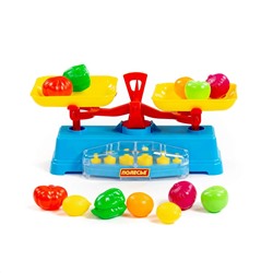 Полесье Игровой набор "Весы" + набор продуктов (12 элементов) (в сеточке)