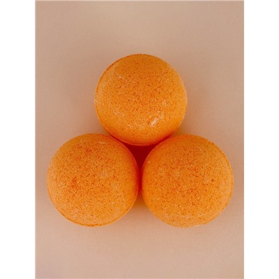 Бомбочки для ванны «Тепла и уюта», 3×120 г, аромат апельсиновый пунш, URAL LAB