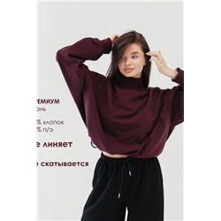 Худи оверсайз (Бордовый)