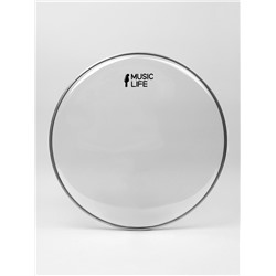 Пластик для барабана Music Life 14 дюймов, прозрачный