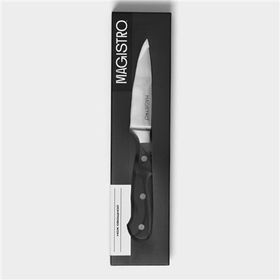 Нож для овощей кухонный Magistro Fedelaso, длина лезвия 8.9 см