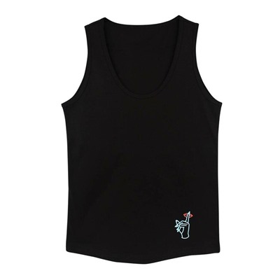 Майка женская DEA MIA SINGLET 5702 (с аппликацией) МАЙКА ЖЕНСКАЯ