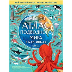 АСТ Эмили Хокинс, Люси Лезерленд "Большой атлас подводного мира в картинках"