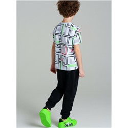 Комплект трикотажный для мальчиков: фуфайка (футболка), брюки