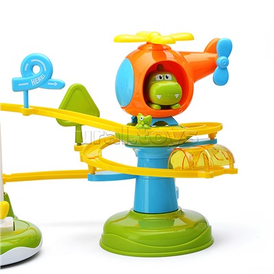 Игровой набор-трек "Динозавры поднимаются по лестнице" в коробке