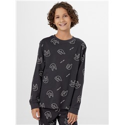 КОМПЛЕКТ ДЛЯ МАЛЬЧИКОВ (ЛОНГСЛИВ, БРЮКИ) 563333