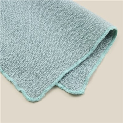 Салфетки махровые SL HOME: Frame «Аззура», 30×30 см - 3 шт., хлопок 100%, бирюзовые