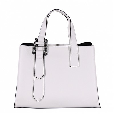 Сумка 593372 white Velina Fabbiana-Safenta