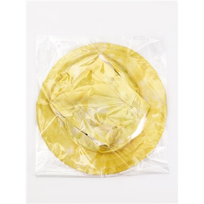 Панама для собак и кошек, размер L, ОГ - 42 см, вес 15-45 кг, жёлтая