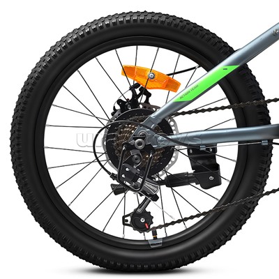 Велосипед 20" Rocket Crux 4.0 , цвет серый, размер 11"