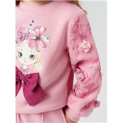 Толстовка трикотажная для девочек