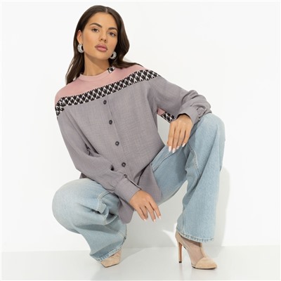 Свитшот дизайнерский, Всплеск эмоций (gray)