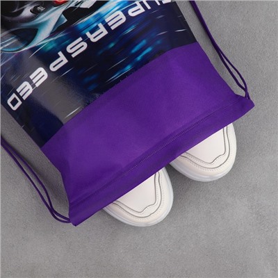 Мешок для обуви, Super speed, (нетканый материал) 41×30 см