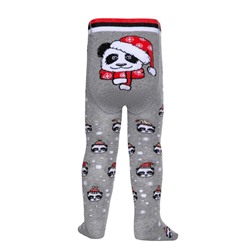 Колготки детские CONTE-KIDS Новогодние колготки «Xmas panda»