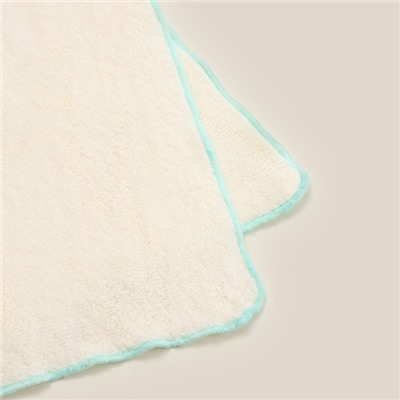 Полотенце махровое SL HOME: Frame «Айвори», 50×90 см, хлопок 100%, бежевое