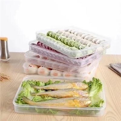 Контейнер- Поднос для заморозки пельменей и полуфабрикатов с крышкой #23046191